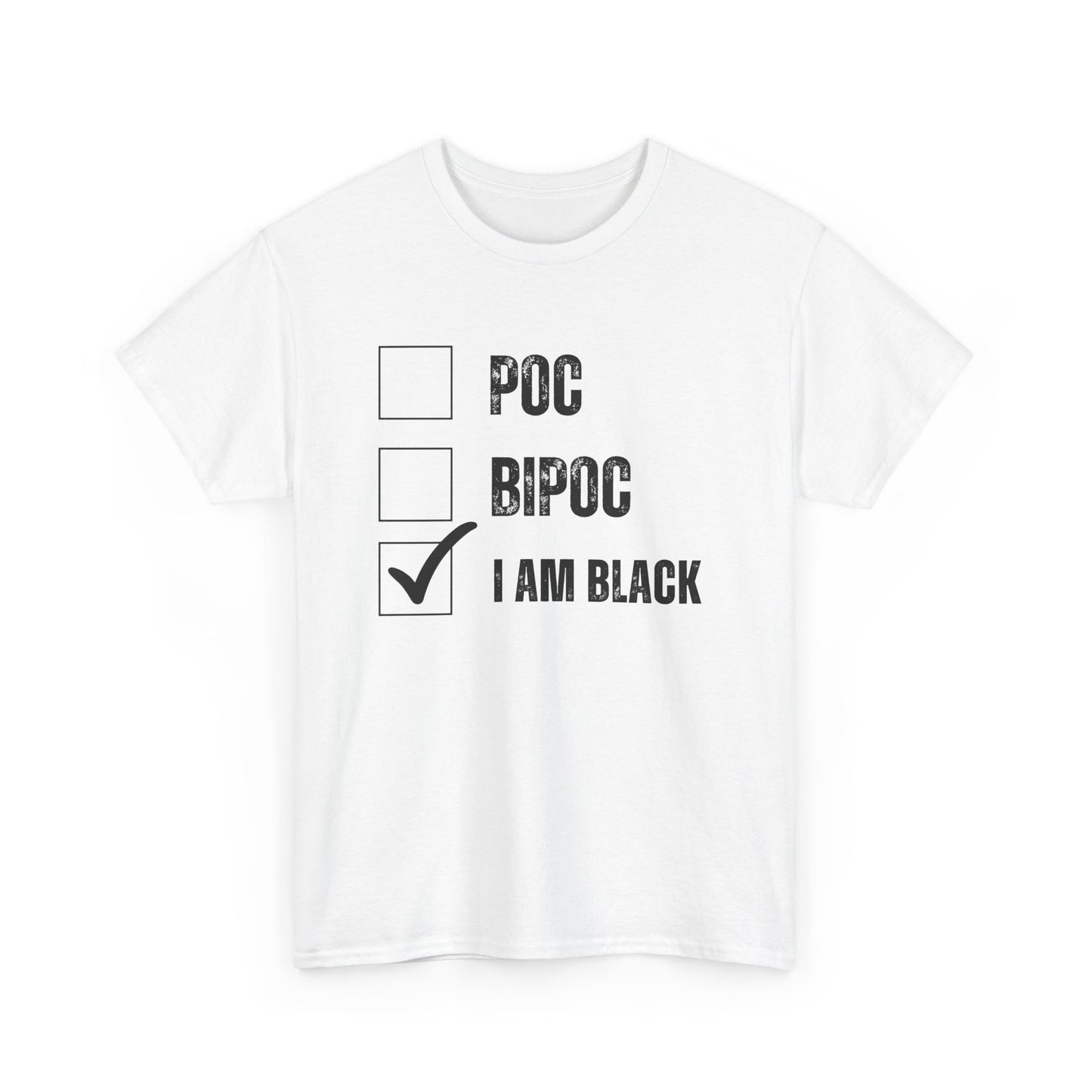 I Am Black Unisex Statement Tee