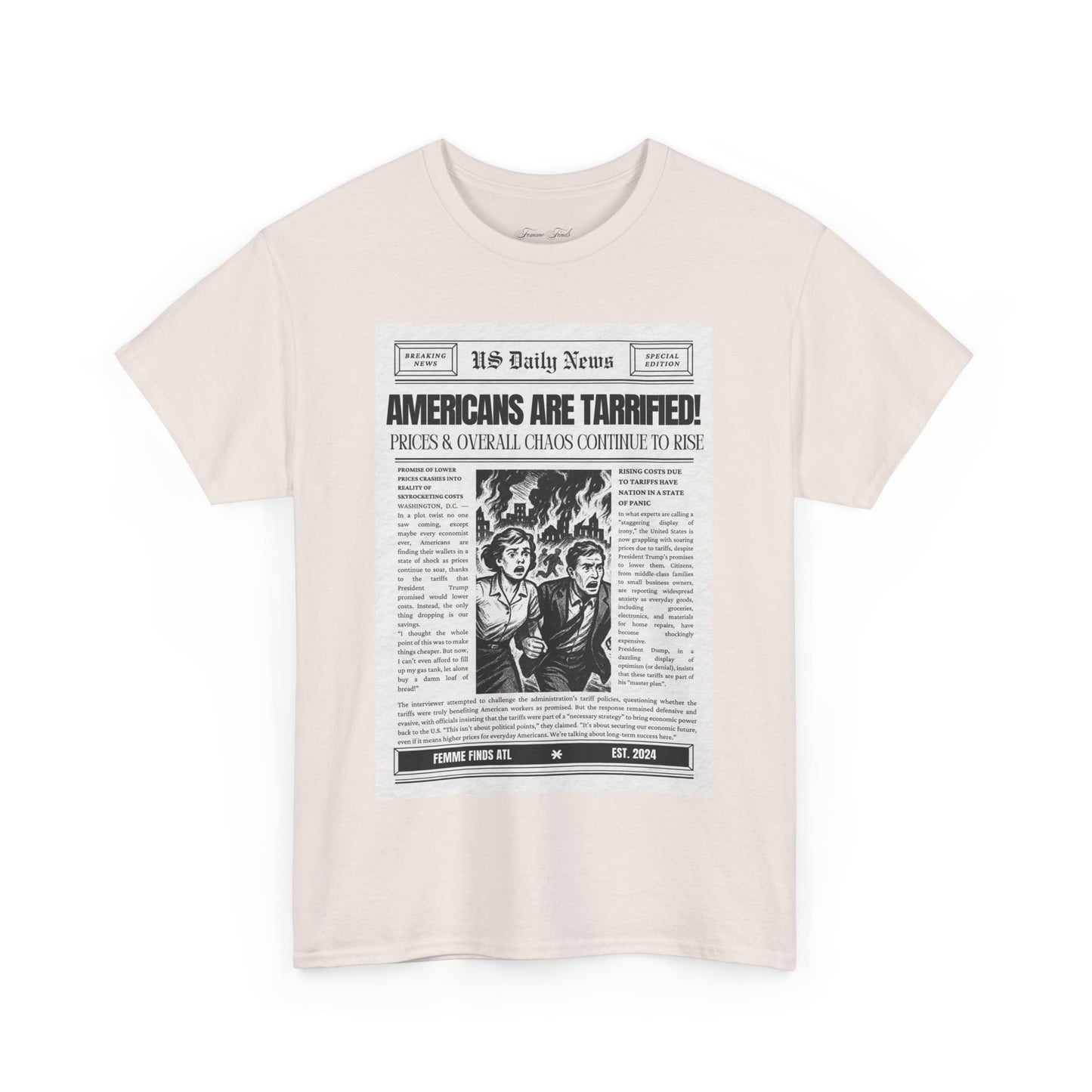Americans Are Tarrified T-Shirt