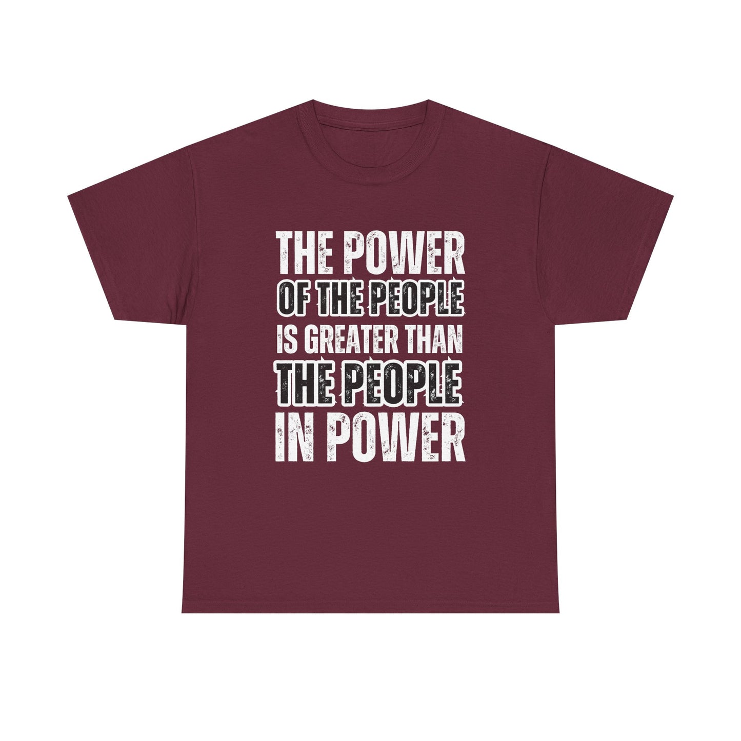 The Power of the People" Cory Booker Quote Tee