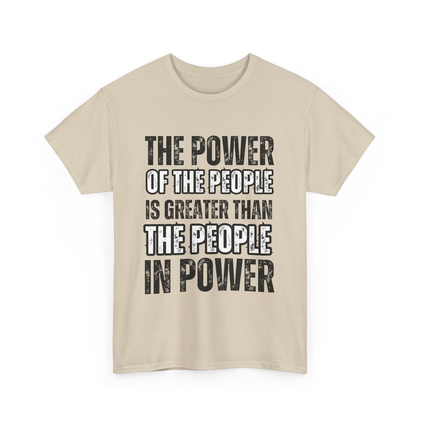 The Power of the People" Cory Booker Quote Tee