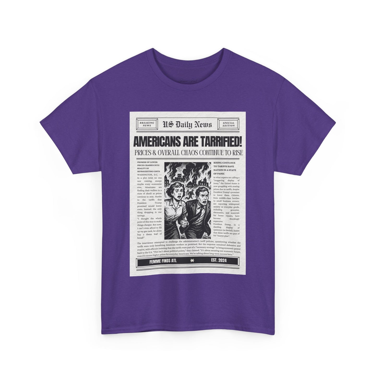 Americans Are Tarrified T-Shirt