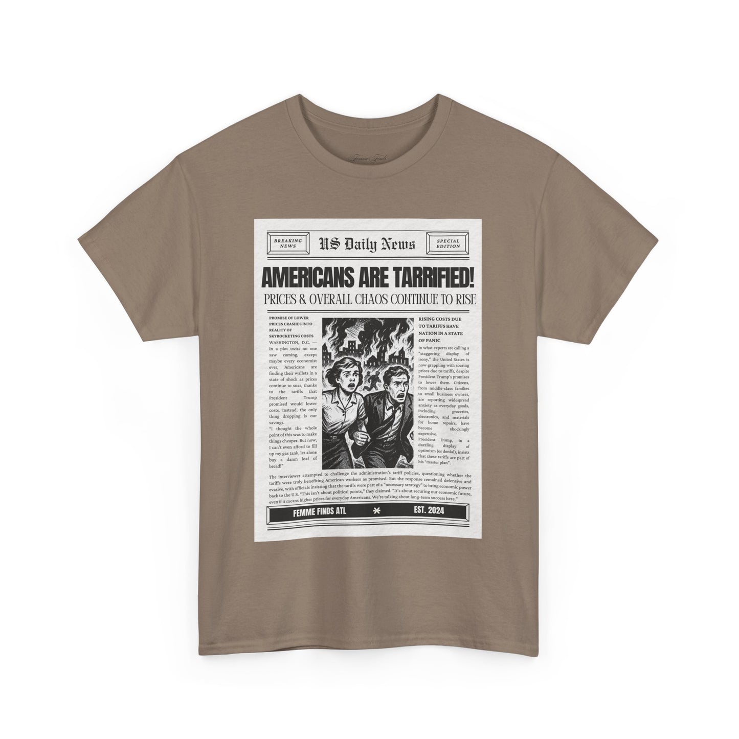Americans Are Tarrified T-Shirt