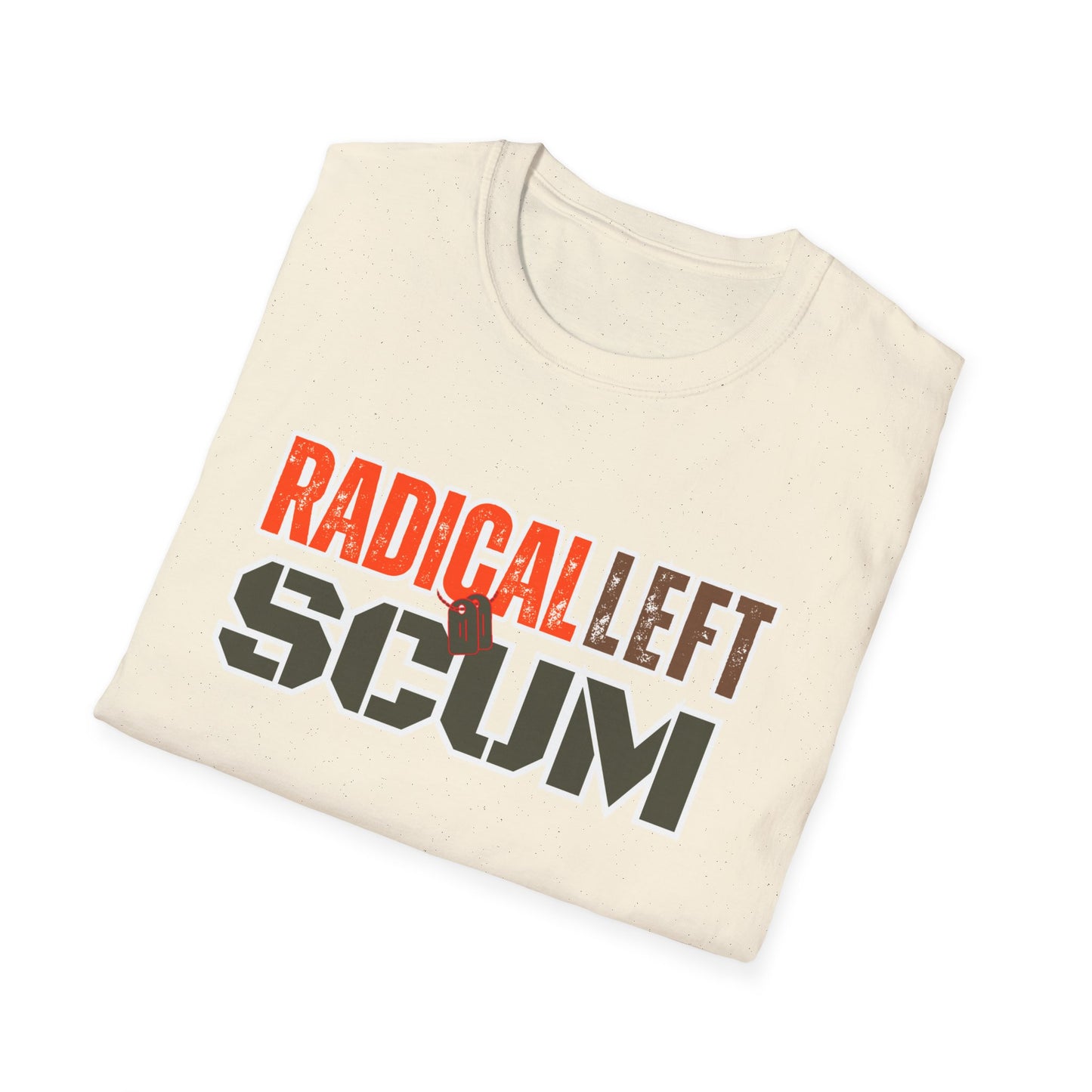 Radical Left Scum Combat Tee