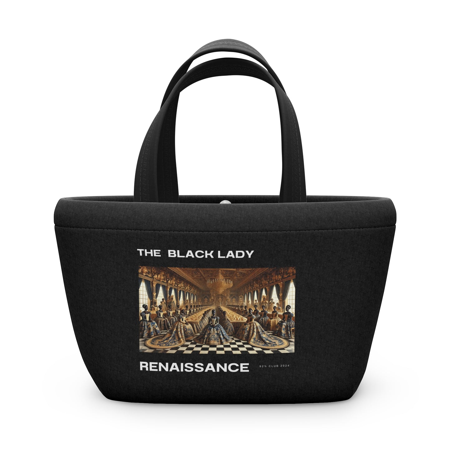 The Black Lady Tote Handbag