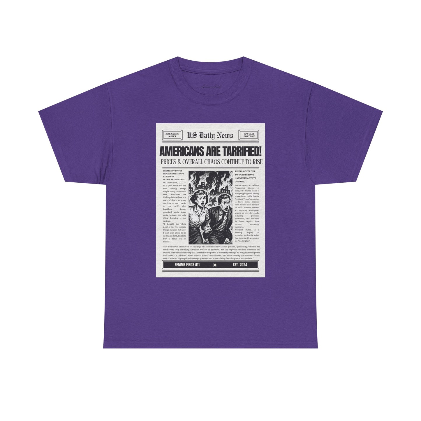 Americans Are Tarrified T-Shirt