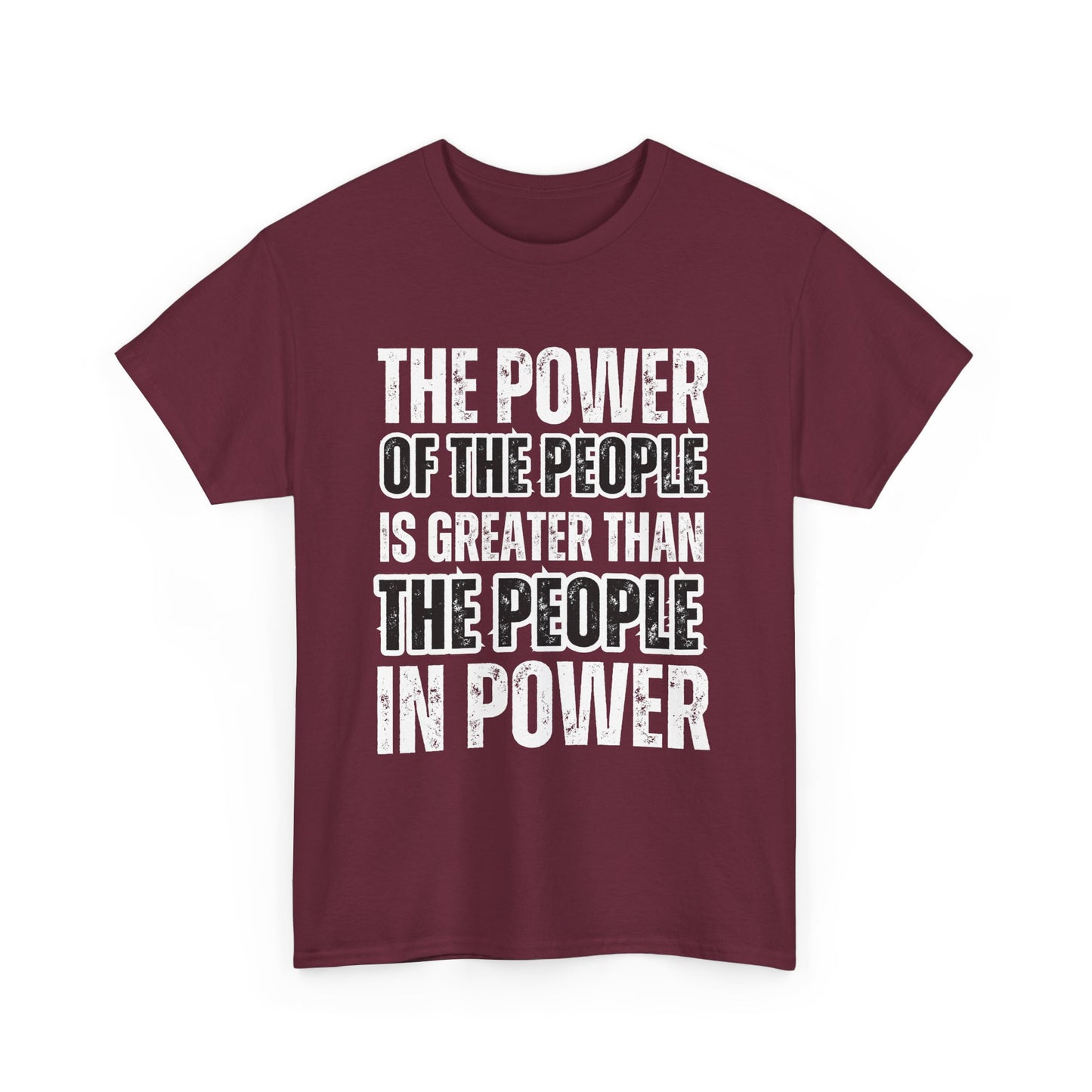 The Power of the People" Cory Booker Quote Tee