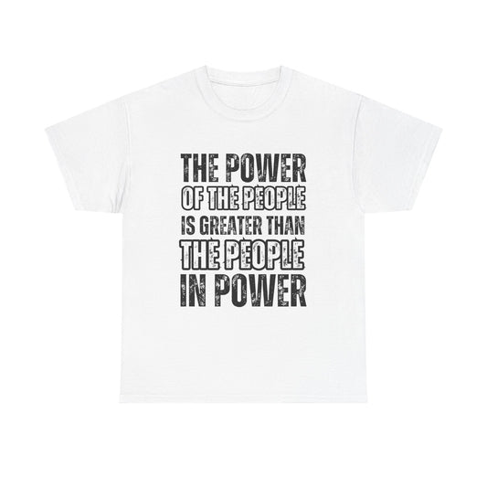 The Power of the People" Cory Booker Quote Tee