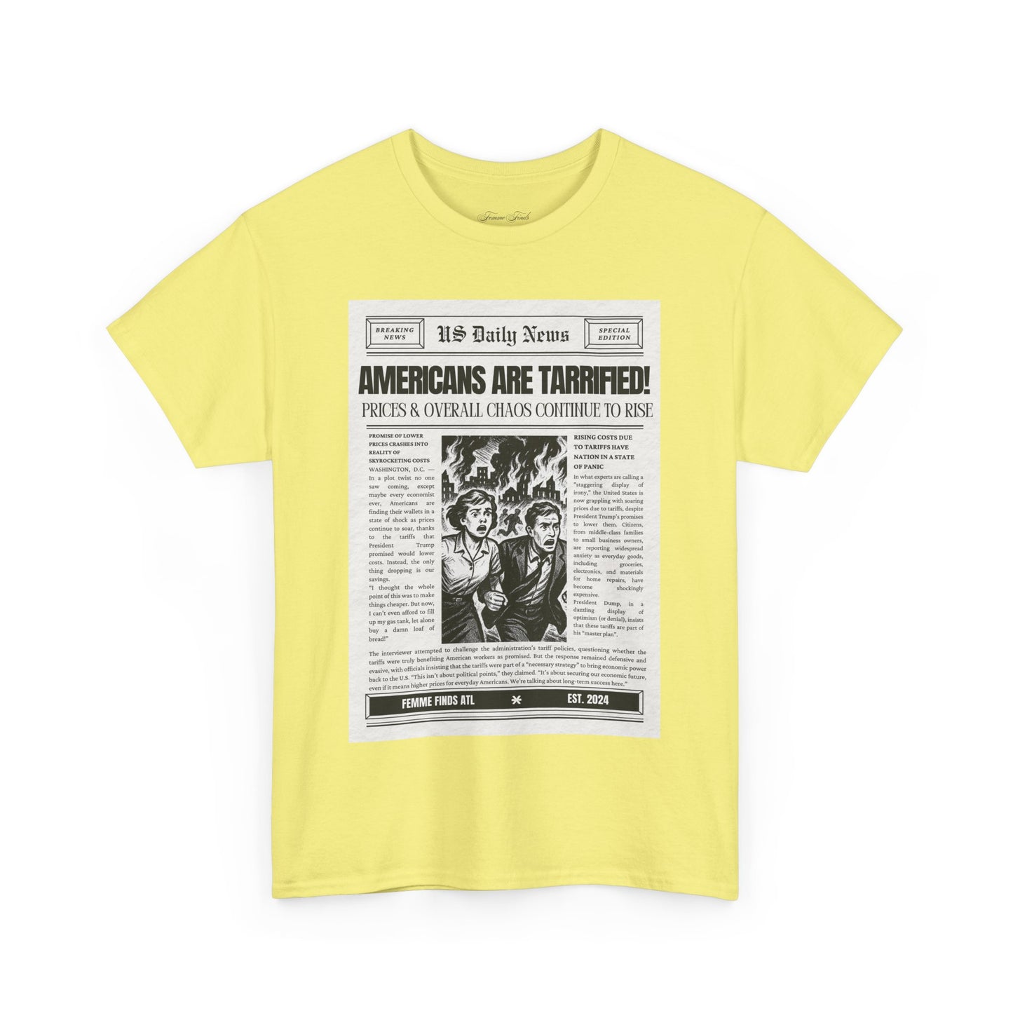 Americans Are Tarrified T-Shirt