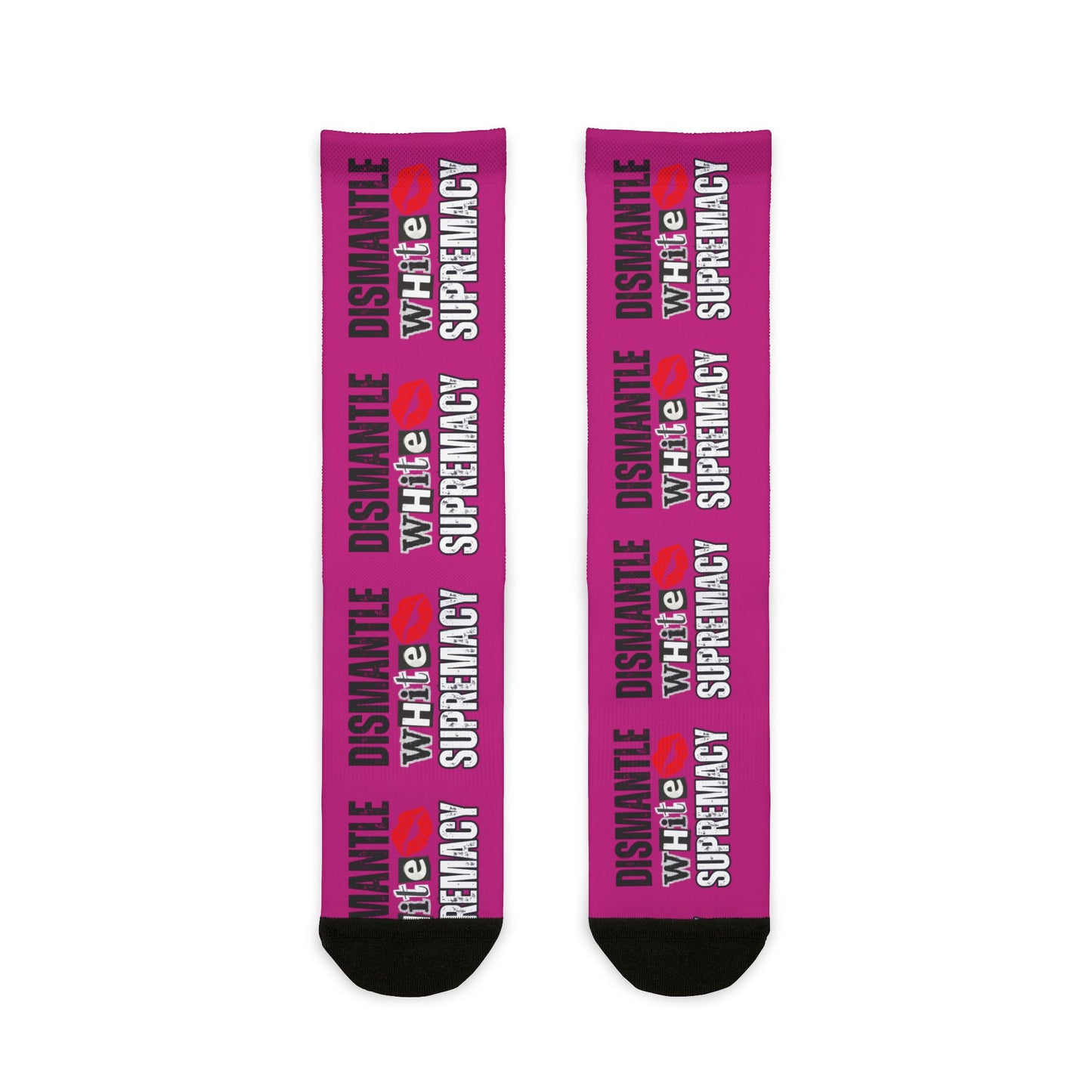 Dismantle White Supremacy Crew Socks