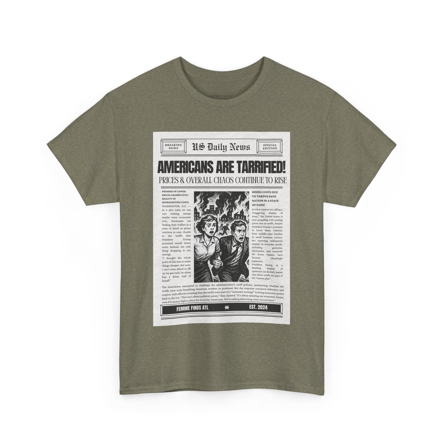 Americans Are Tarrified T-Shirt