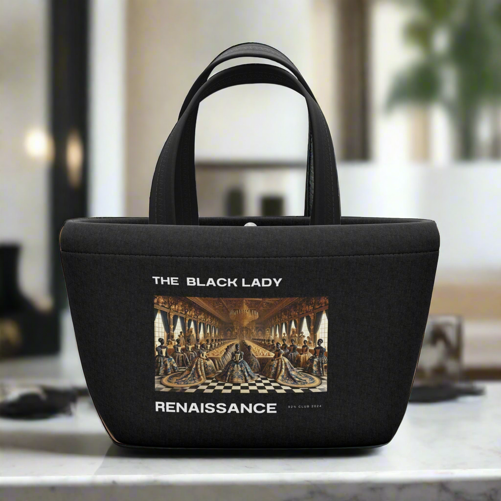 The Black Lady Tote Handbag