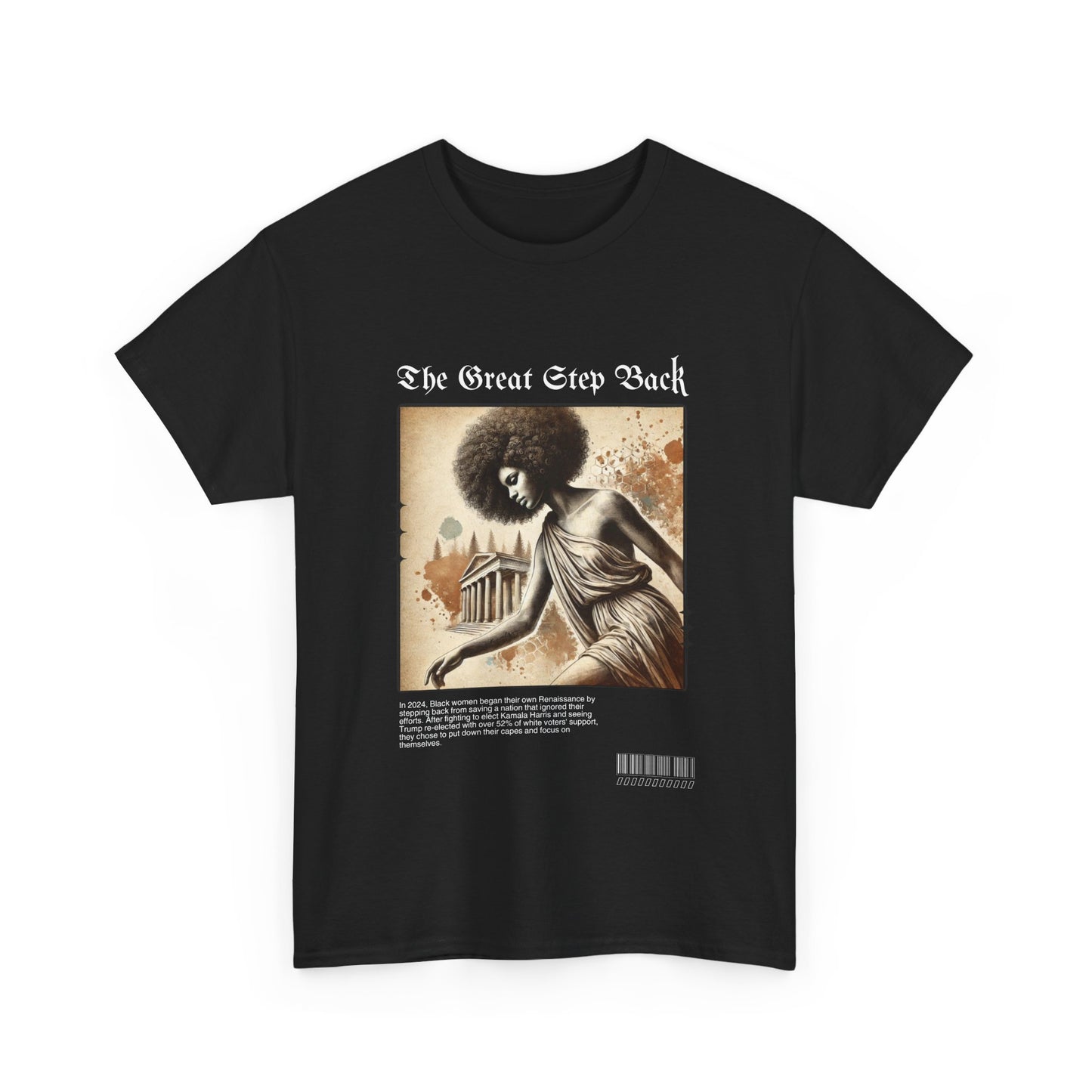 “The Great Step Back” Renaissance-Inspired Tshirt