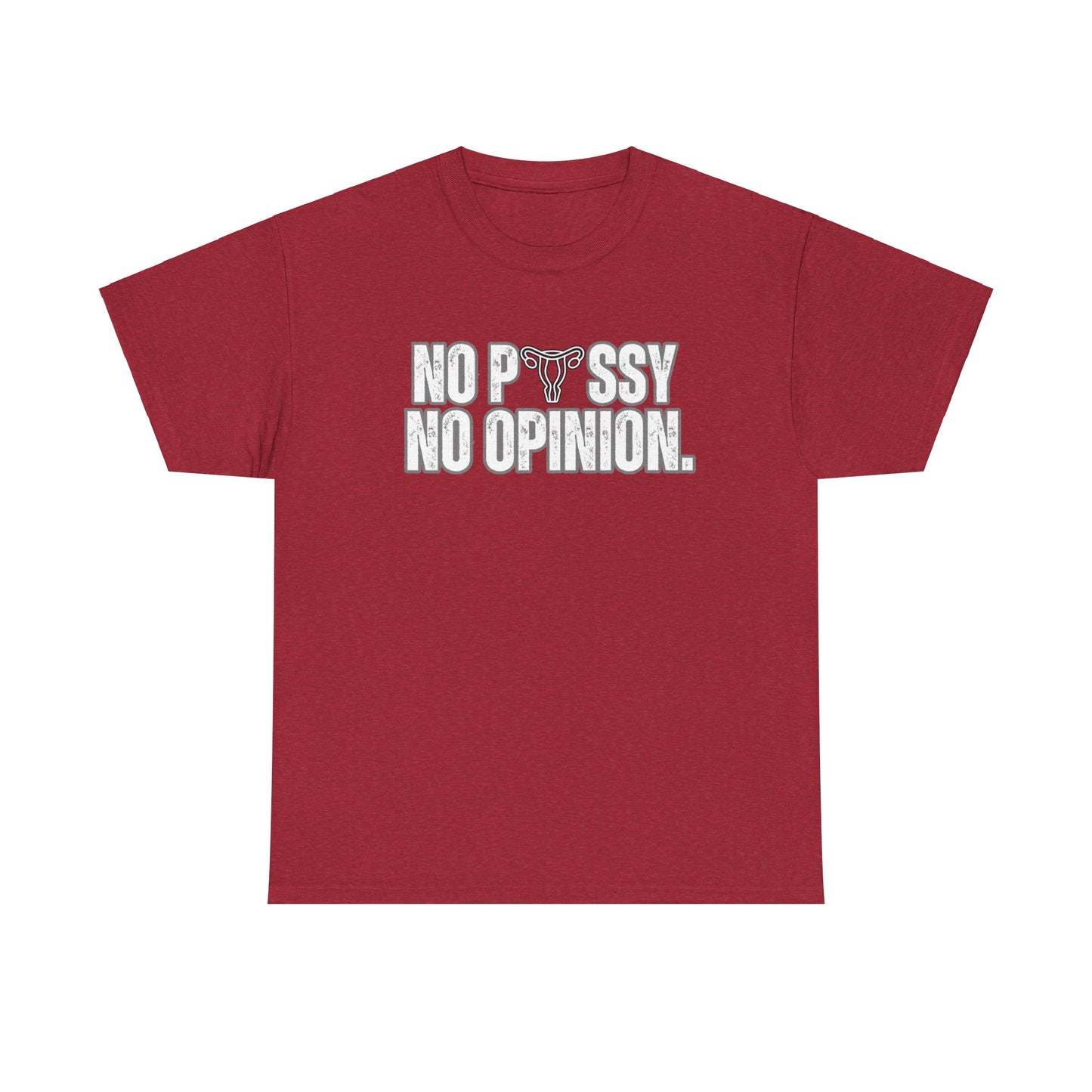 No P*ssy, No Opinion Tee