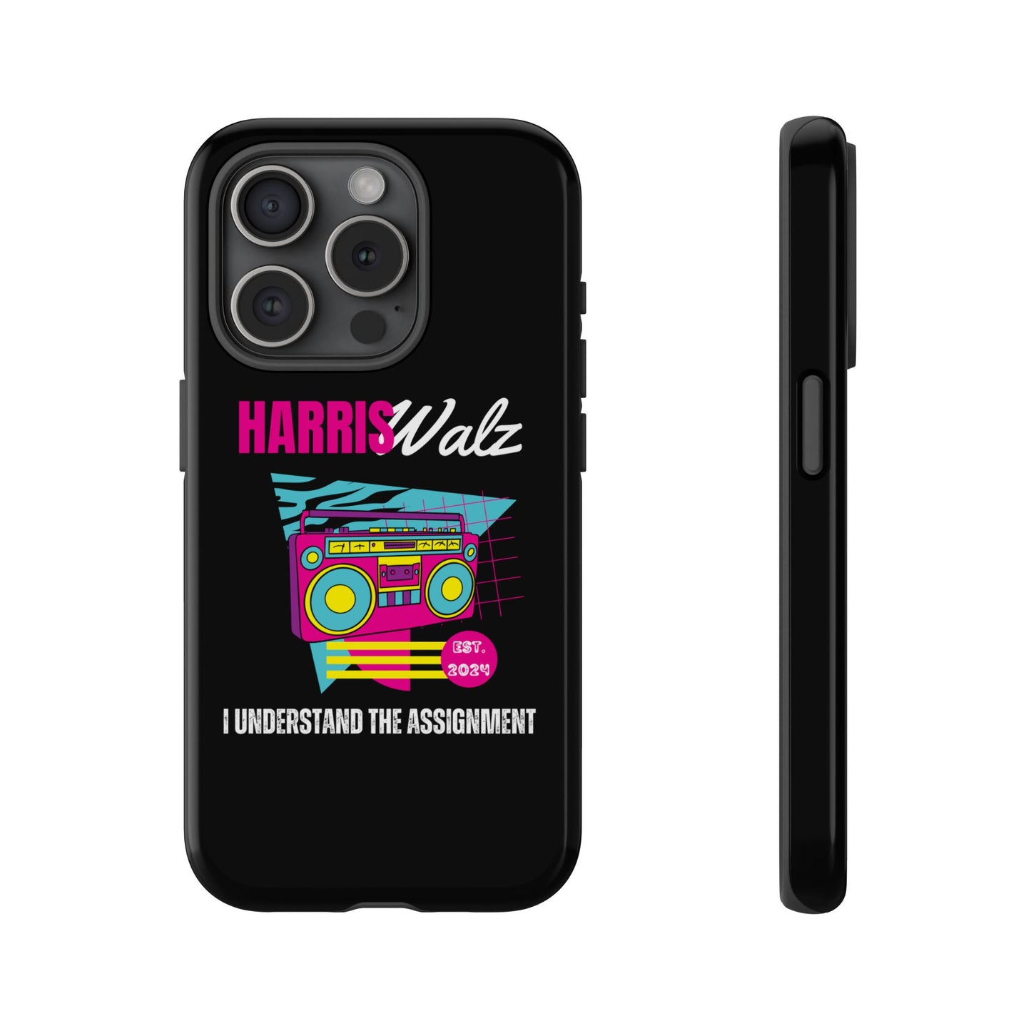 90s Inspired Harris Walz Phone Case