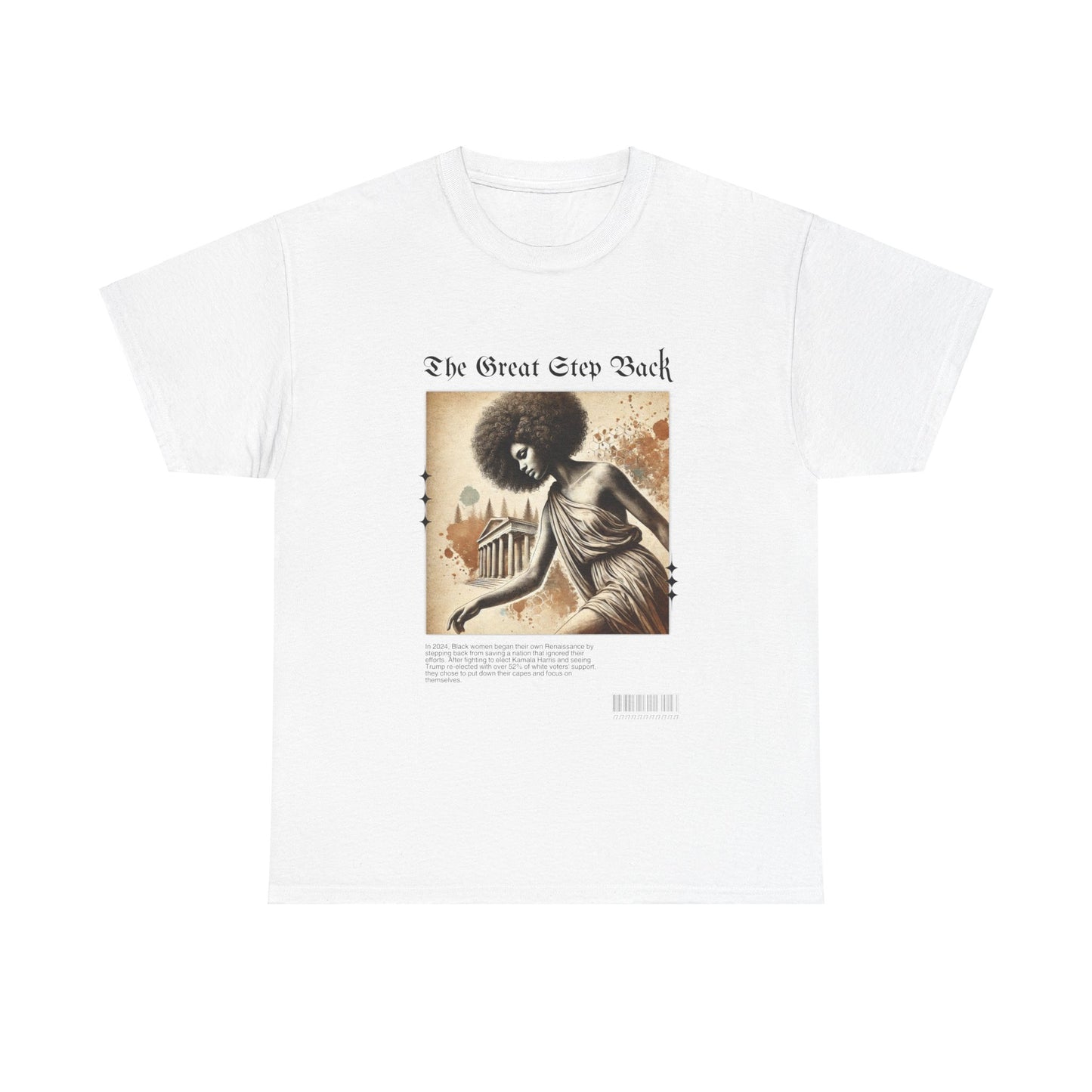 “The Great Step Back” Renaissance-Inspired Tshirt