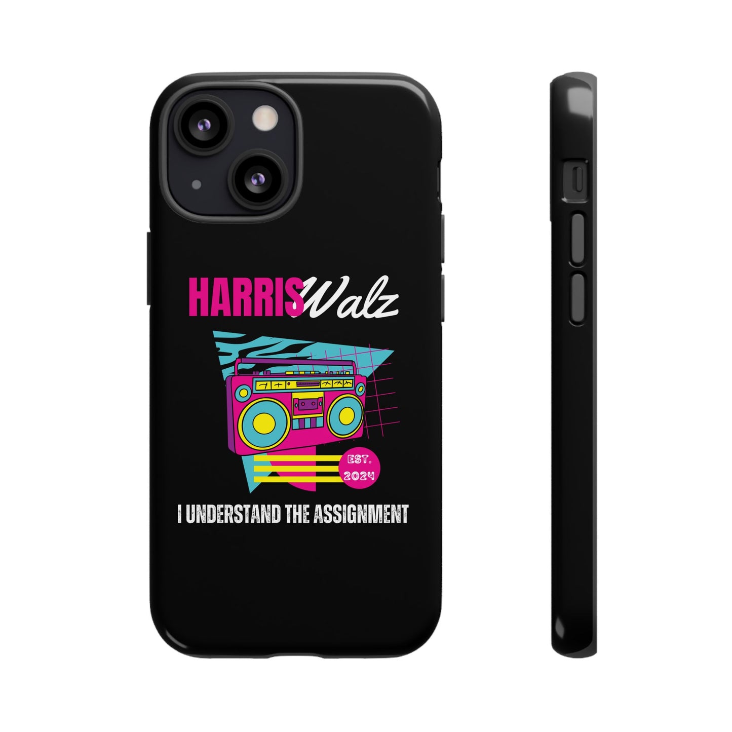 90s Inspired Harris Walz Phone Case