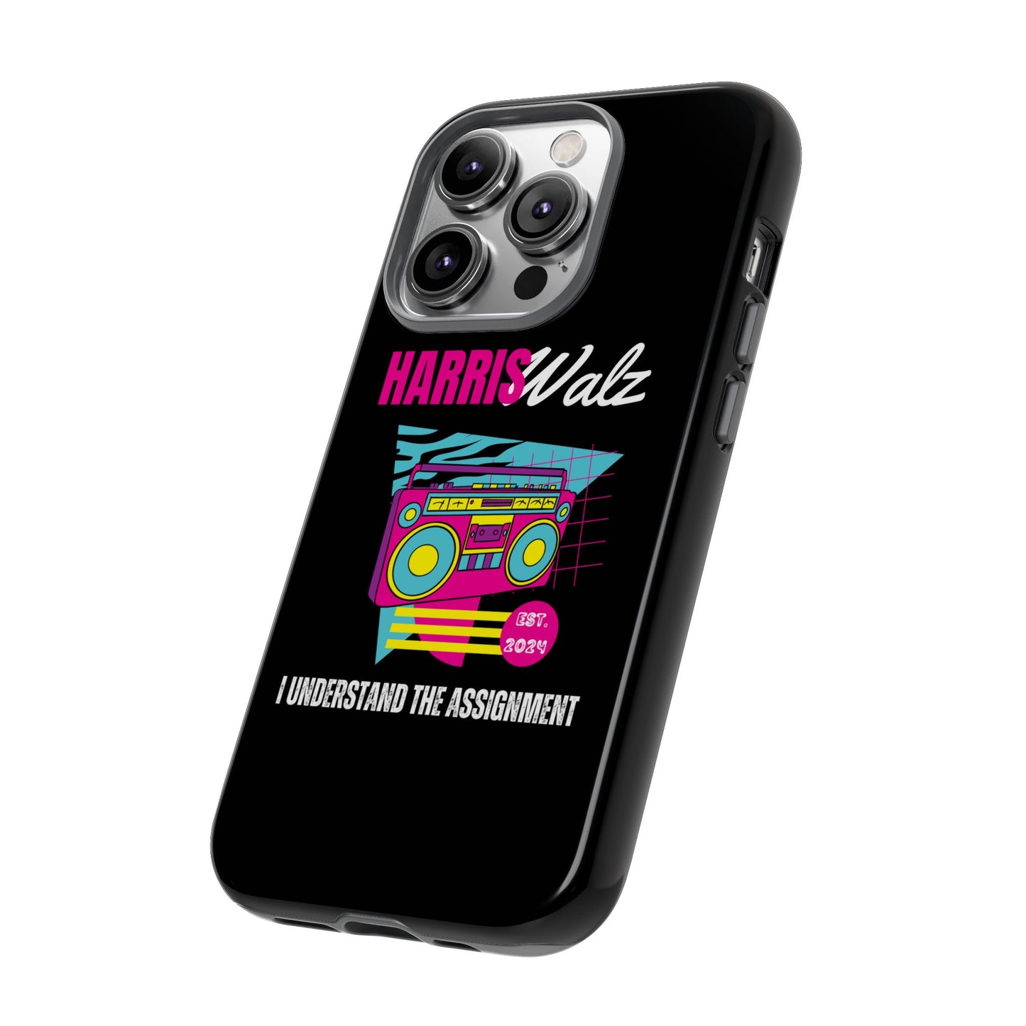 90s Inspired Harris Walz Phone Case