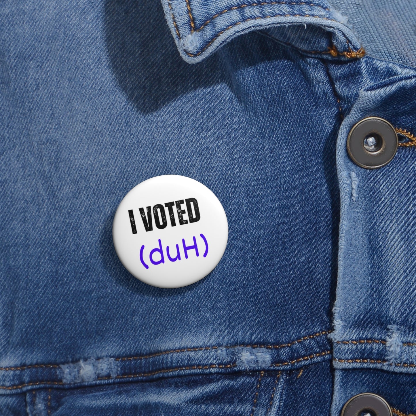 I Voted Pin Button