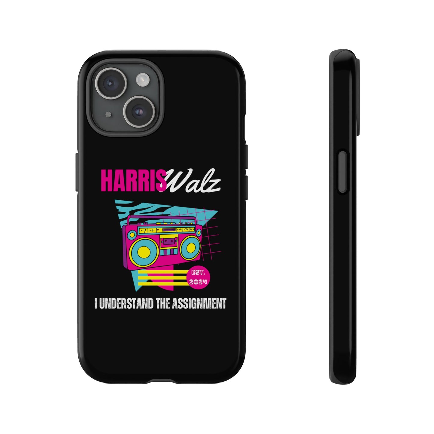 90s Inspired Harris Walz Phone Case