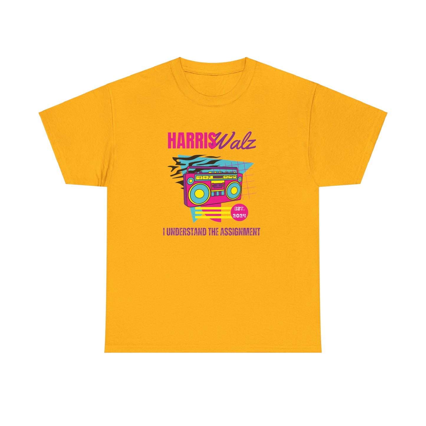 90s Inspired Harris Walz Tshirt