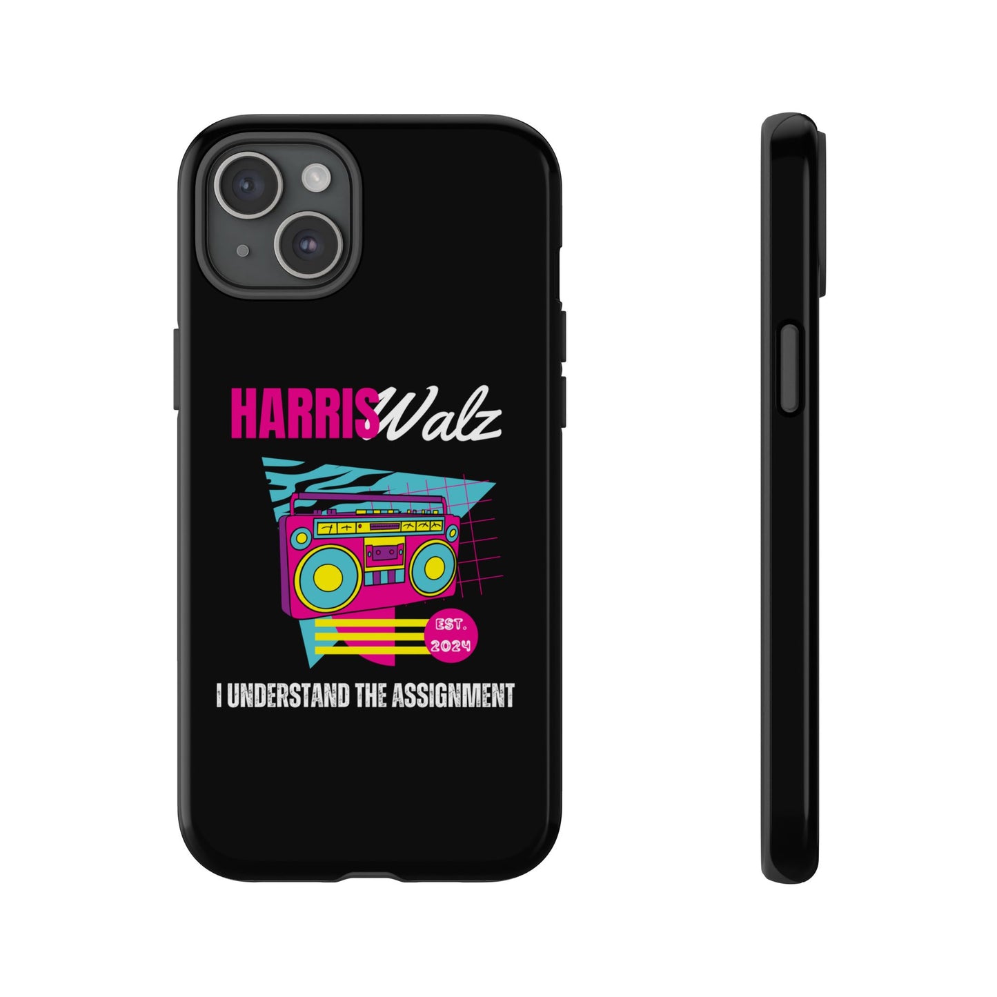 90s Inspired Harris Walz Phone Case