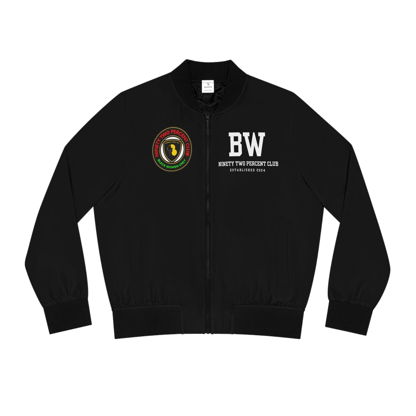 92% Club “For The Culture” Women’s Bomber Jacket