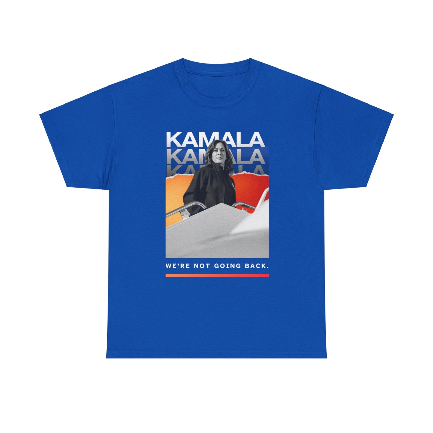 Kamala Harris “We’re Not Going Back” Image Tshirt