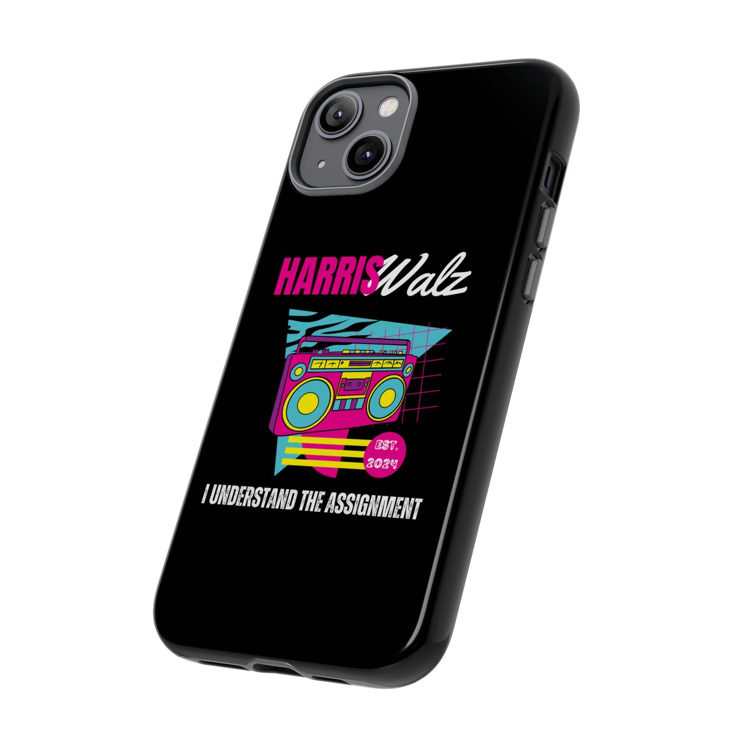 90s Inspired Harris Walz Phone Case