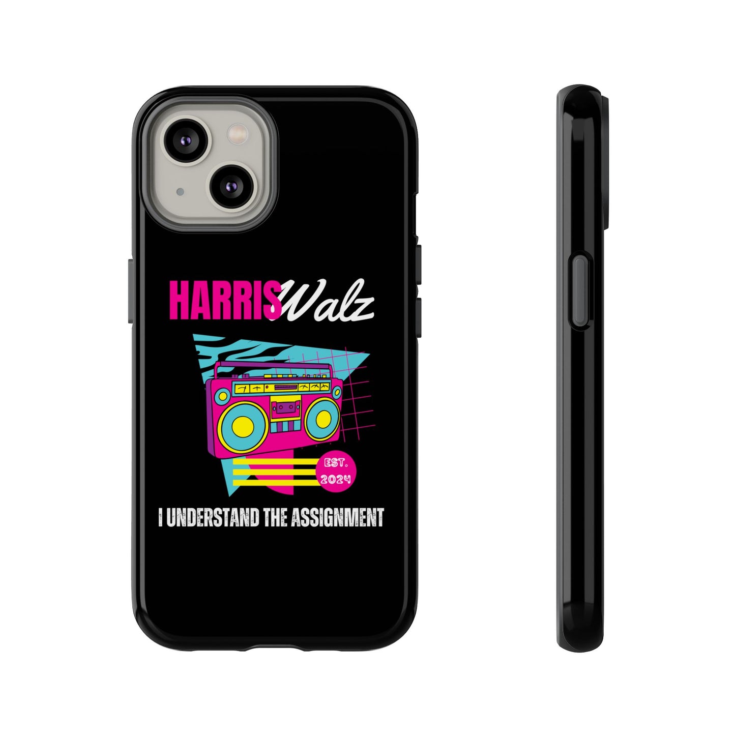 90s Inspired Harris Walz Phone Case