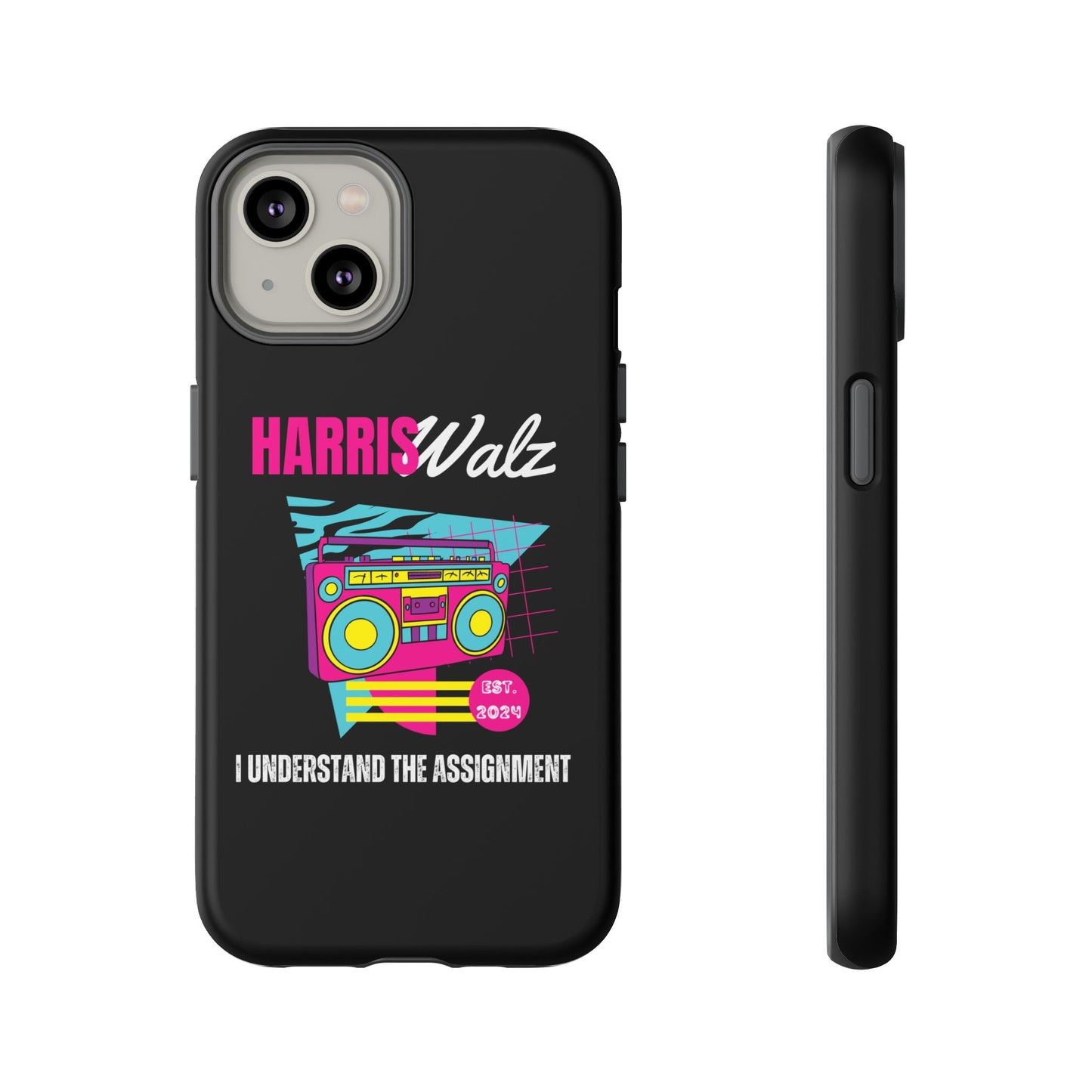 90s Inspired Harris Walz Phone Case