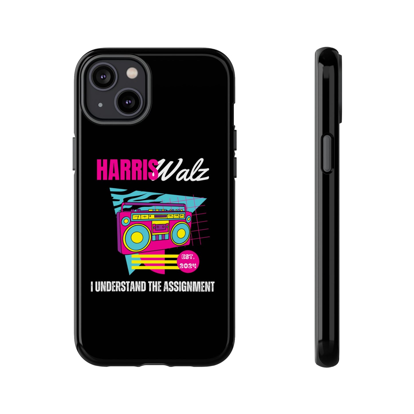 90s Inspired Harris Walz Phone Case