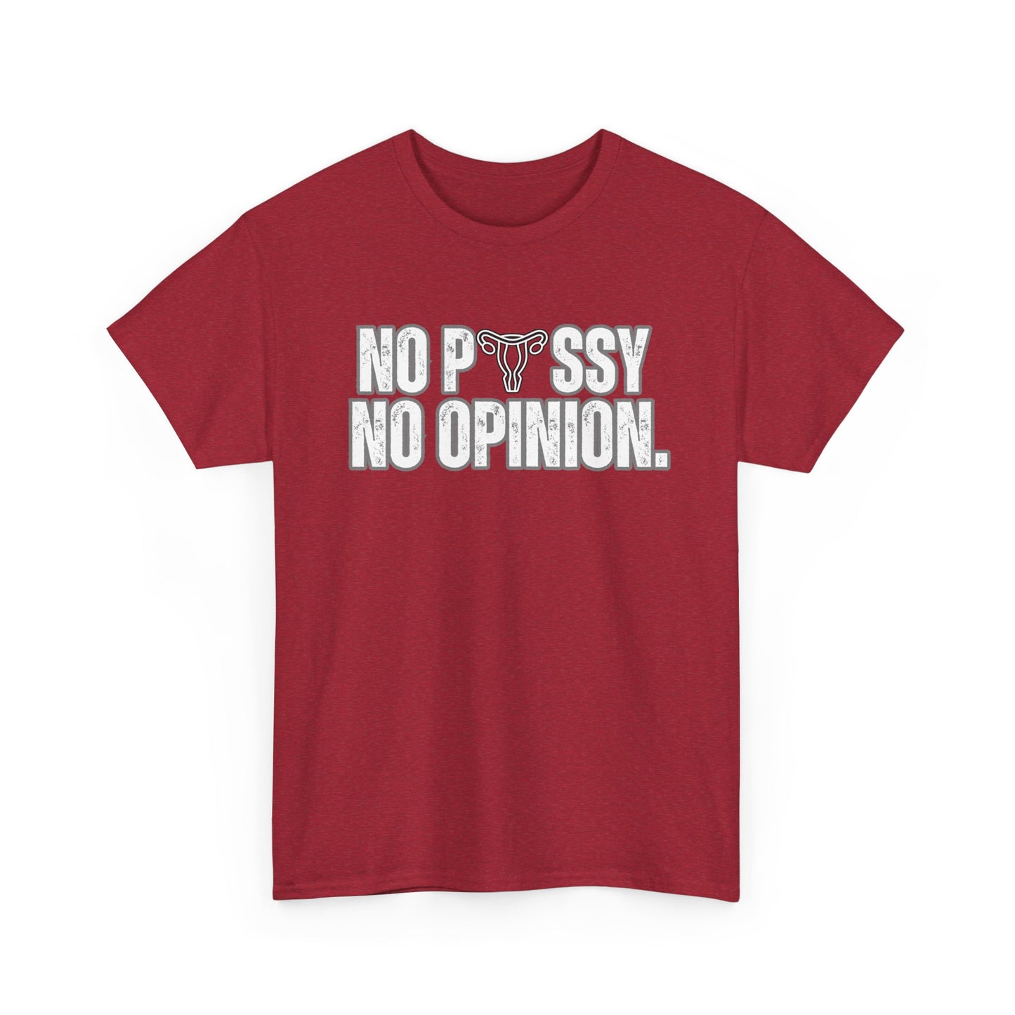 No P*ssy, No Opinion Tee