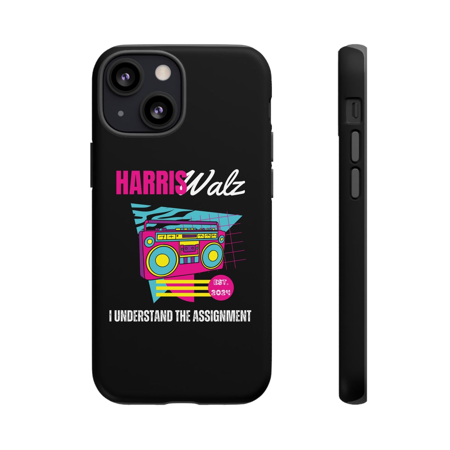 90s Inspired Harris Walz Phone Case