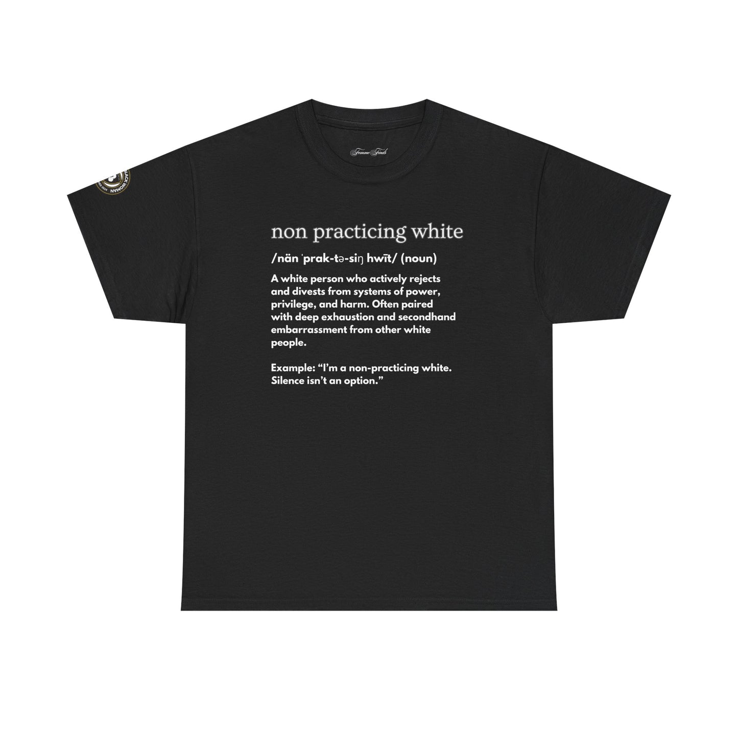 “NON PRACTICING WHITE” TSHIRT