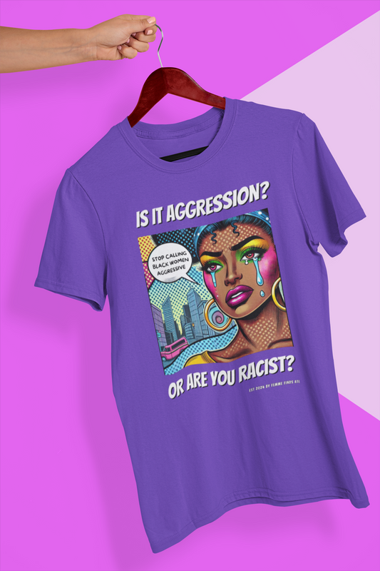 Is It Aggression? (Or Are You Racist) Tshirt