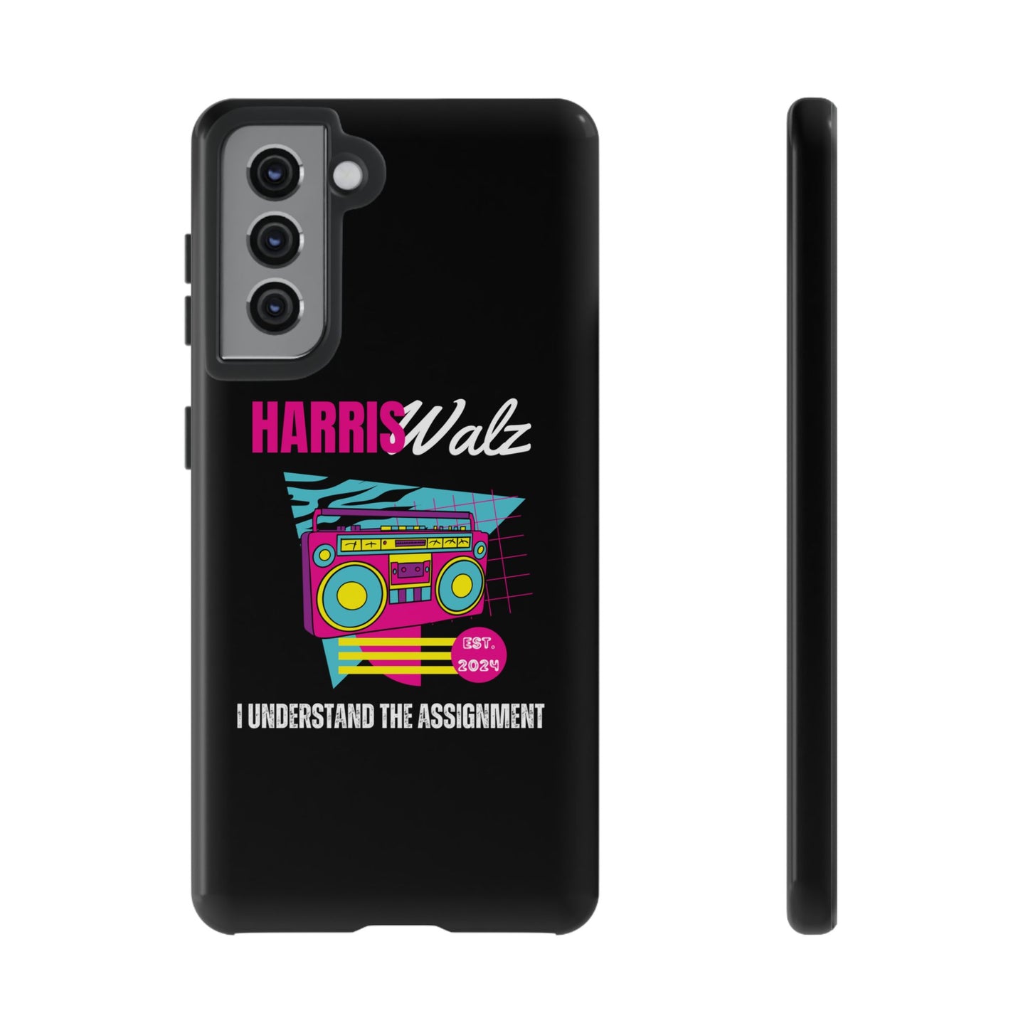 90s Inspired Harris Walz Phone Case