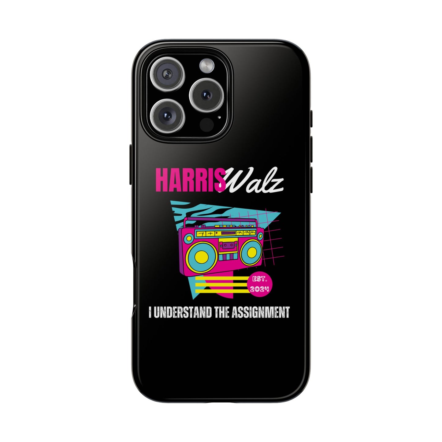 90s Inspired Harris Walz Phone Case