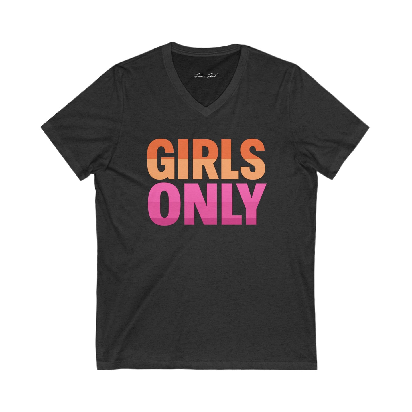 GIRLS ONLY PRIDE VNECK TEE