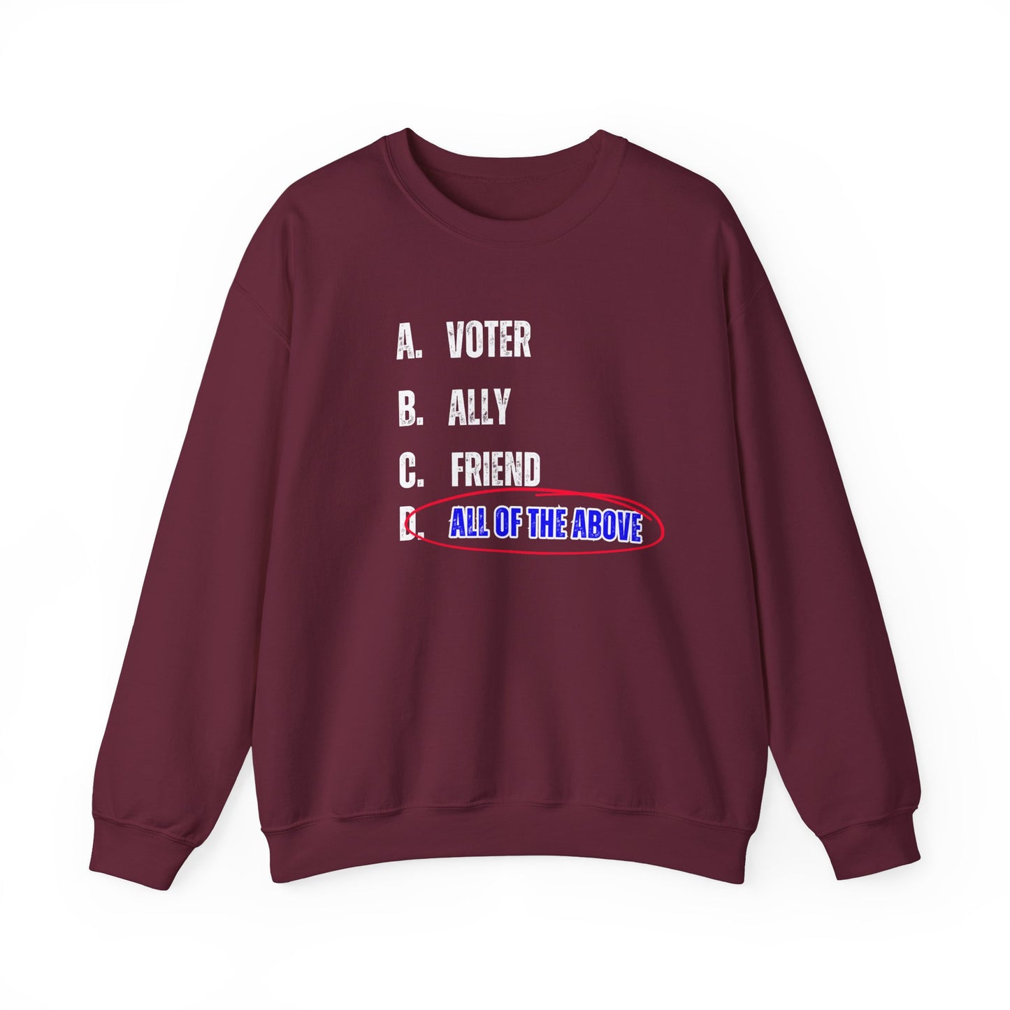 All of the Above Crewneck Sweatshirt