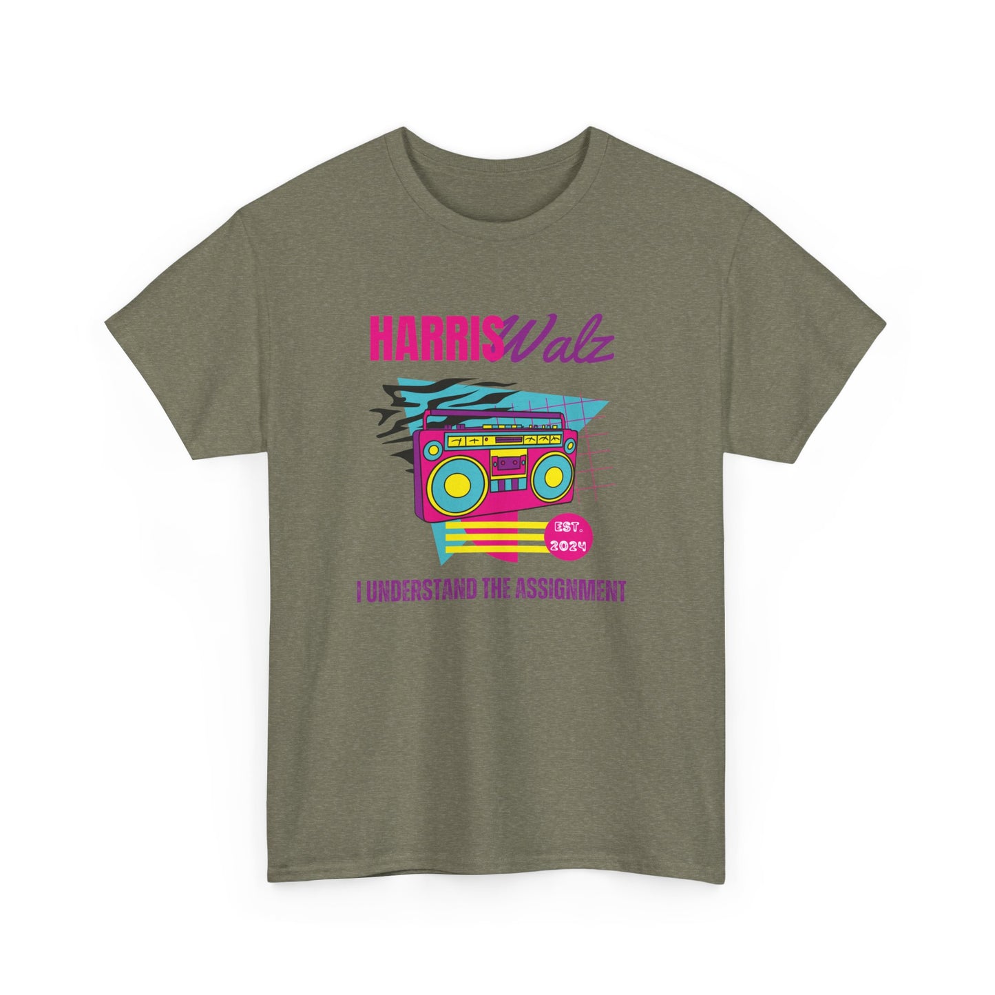 90s Inspired Harris Walz Tshirt