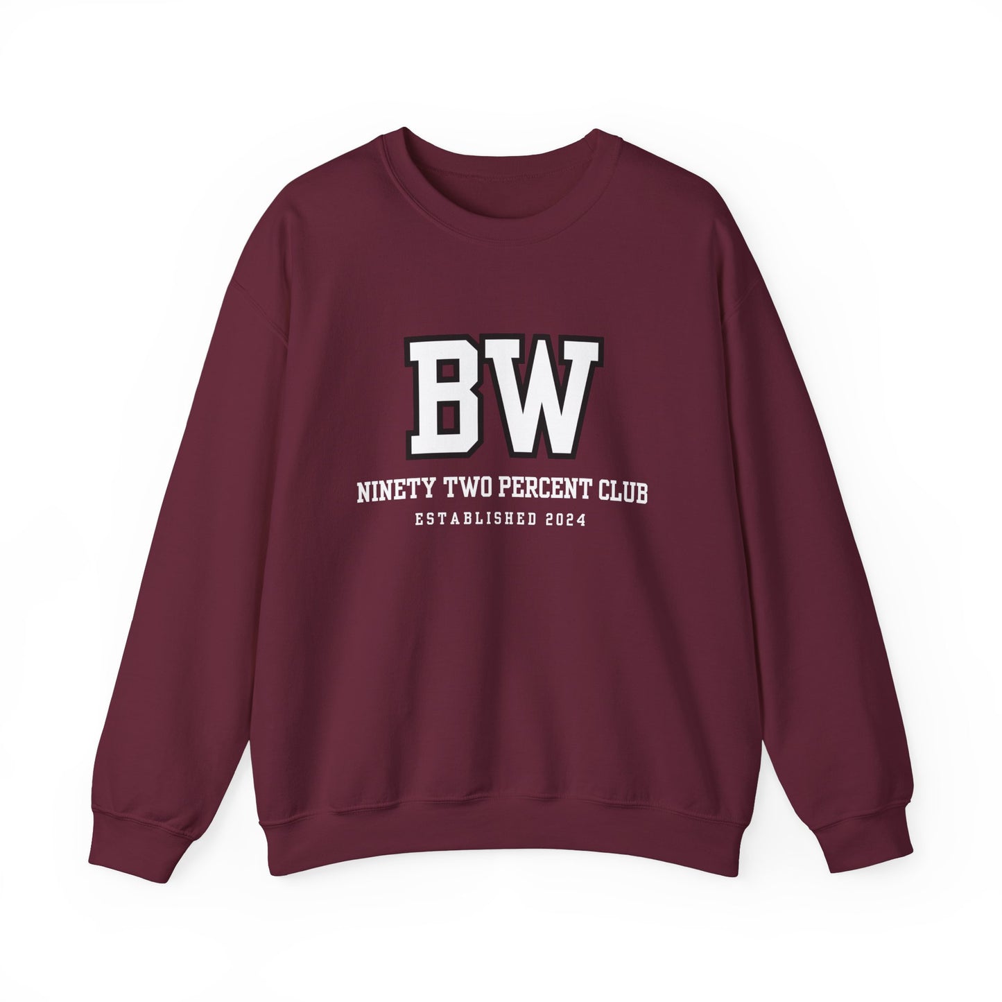 Crewneck Sweatshirt: 92% Club for Black Women