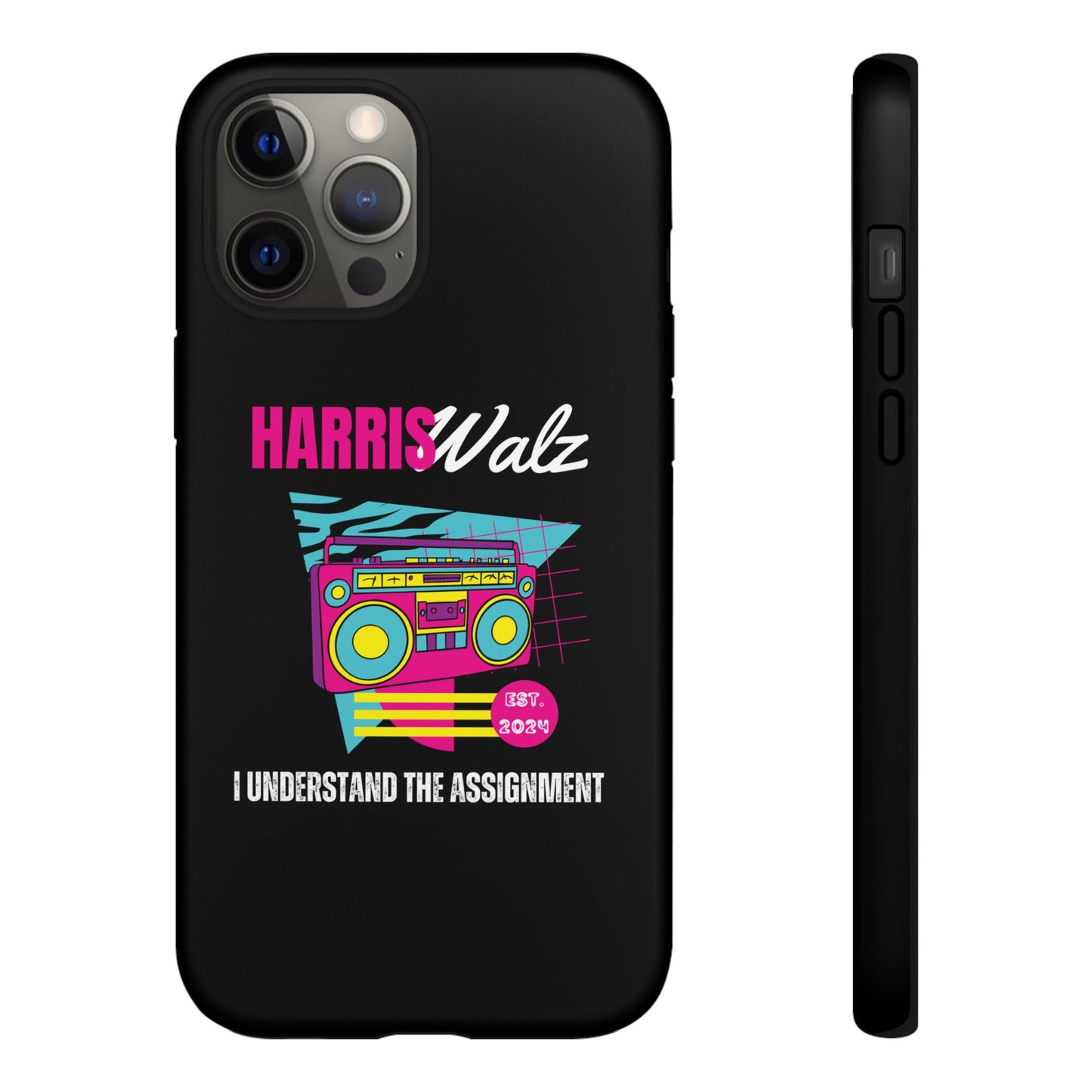 90s Inspired Harris Walz Phone Case