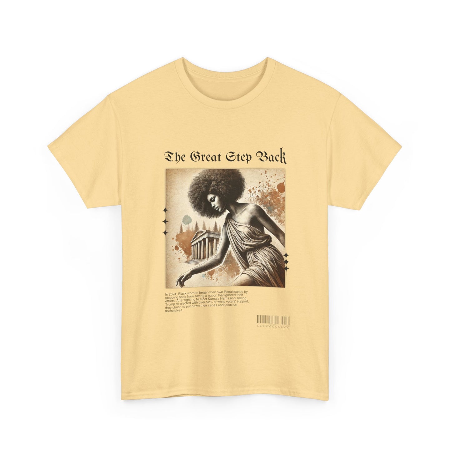 “The Great Step Back” Renaissance-Inspired Tshirt