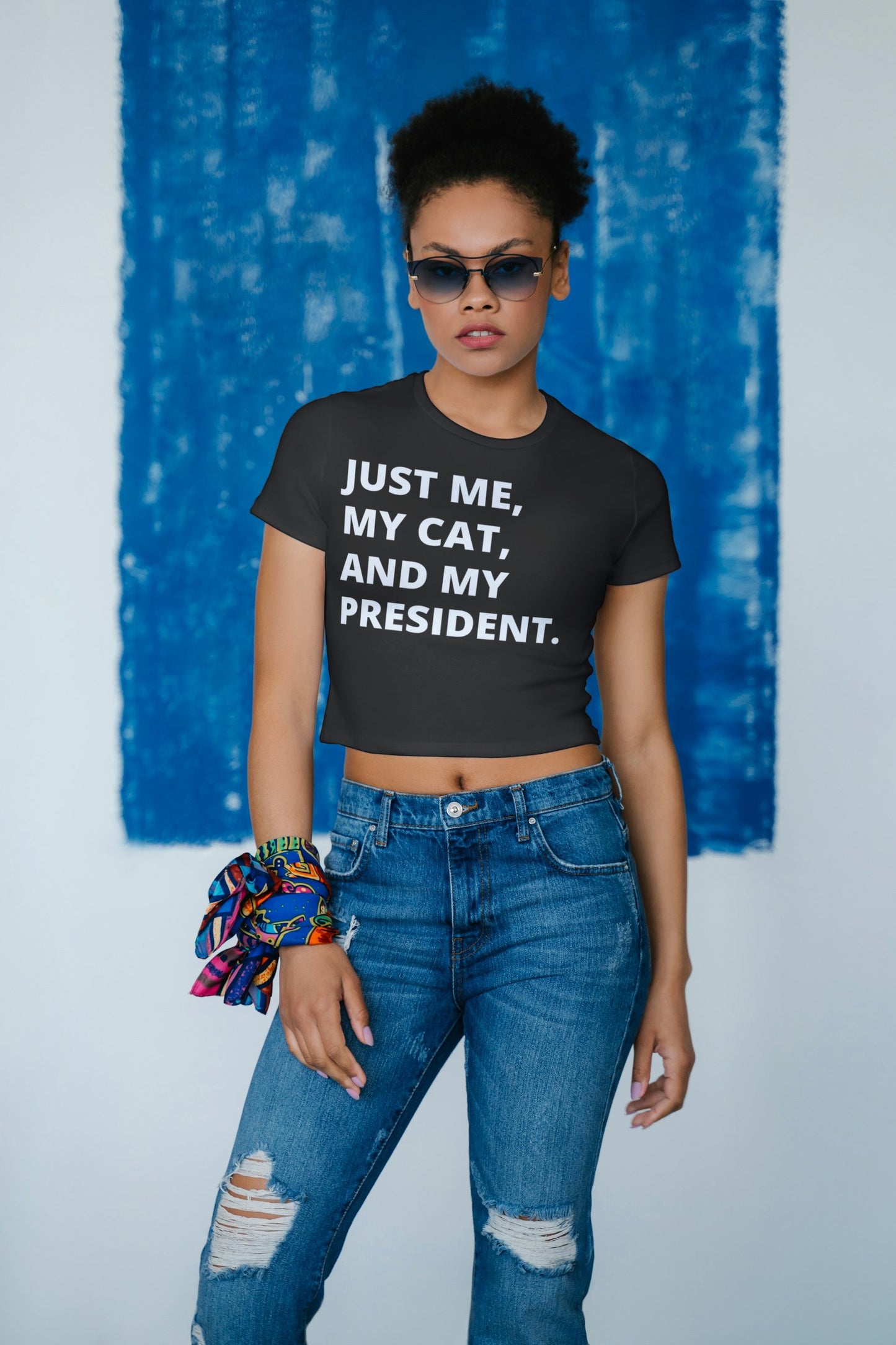 Me, My Cat, & My President Tee