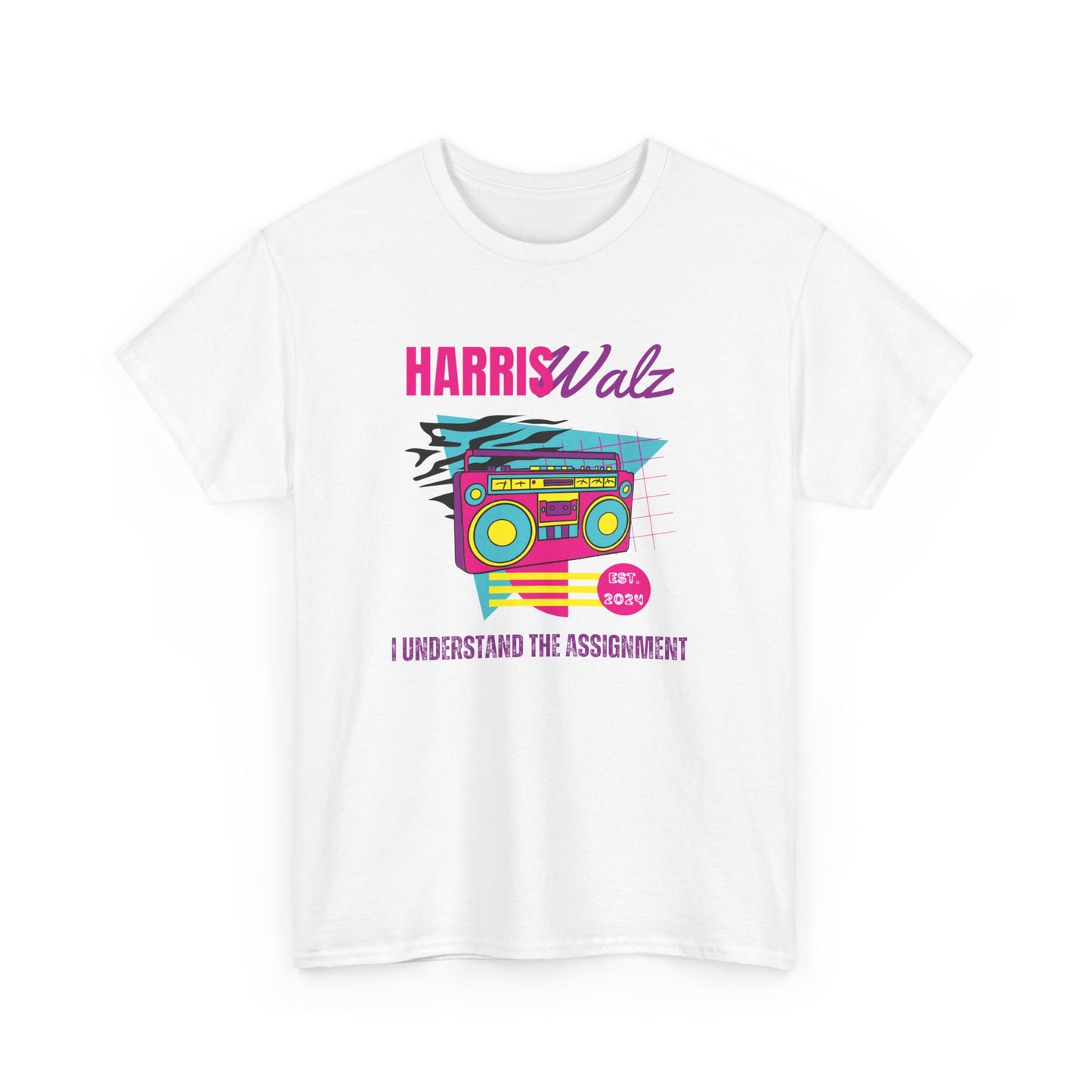 90s Inspired Harris Walz Tshirt