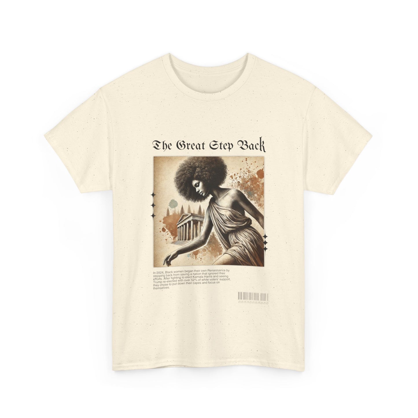 “The Great Step Back” Renaissance-Inspired Tshirt