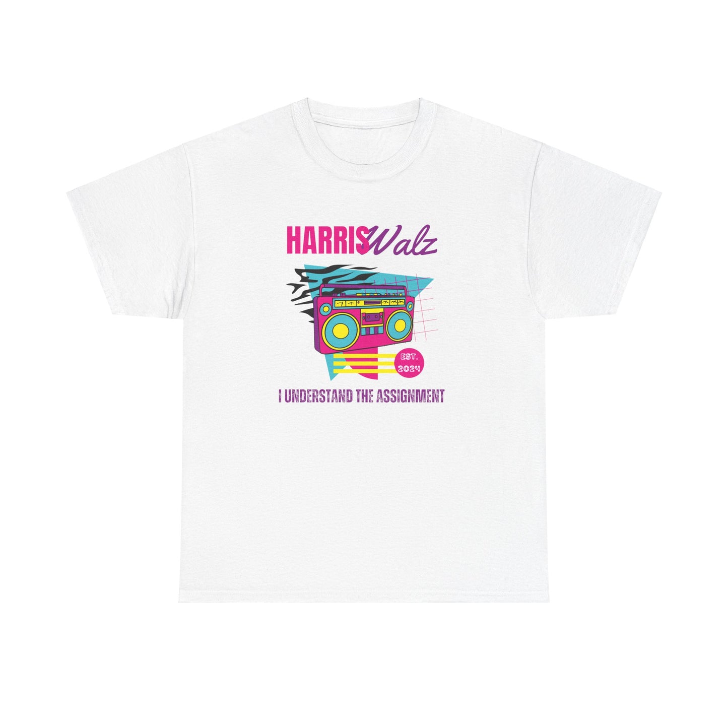 90s Inspired Harris Walz Tshirt