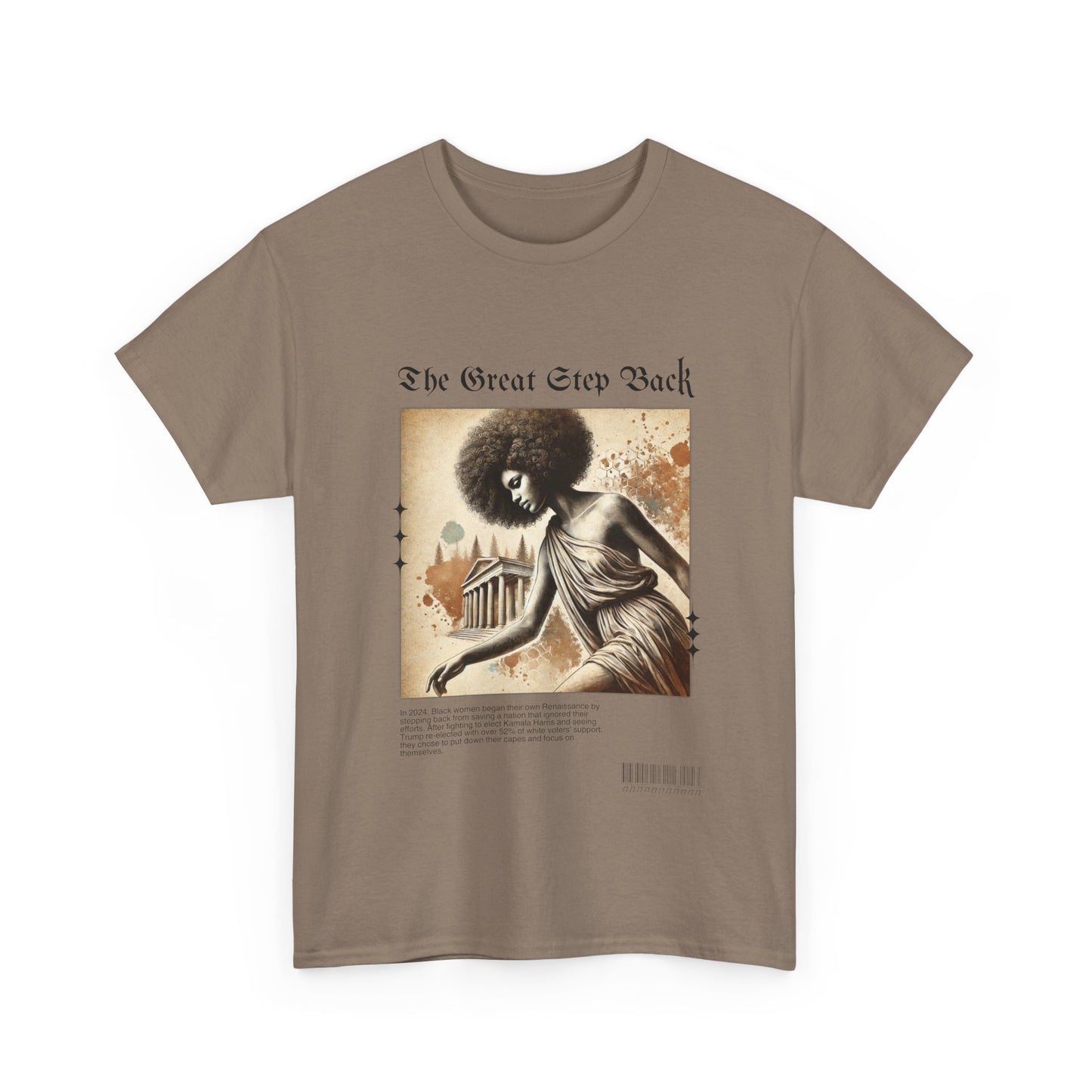 “The Great Step Back” Renaissance-Inspired Tshirt