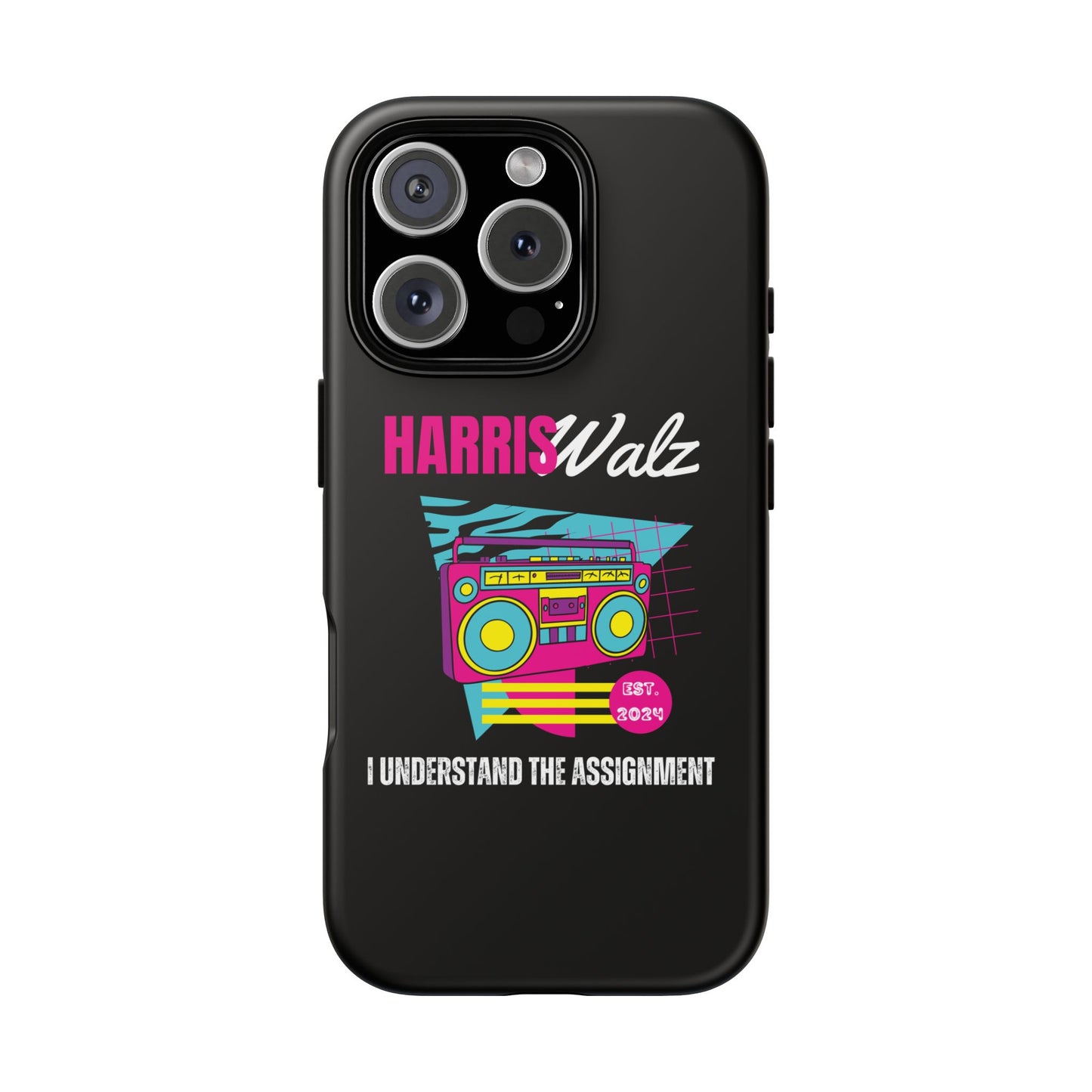 90s Inspired Harris Walz Phone Case