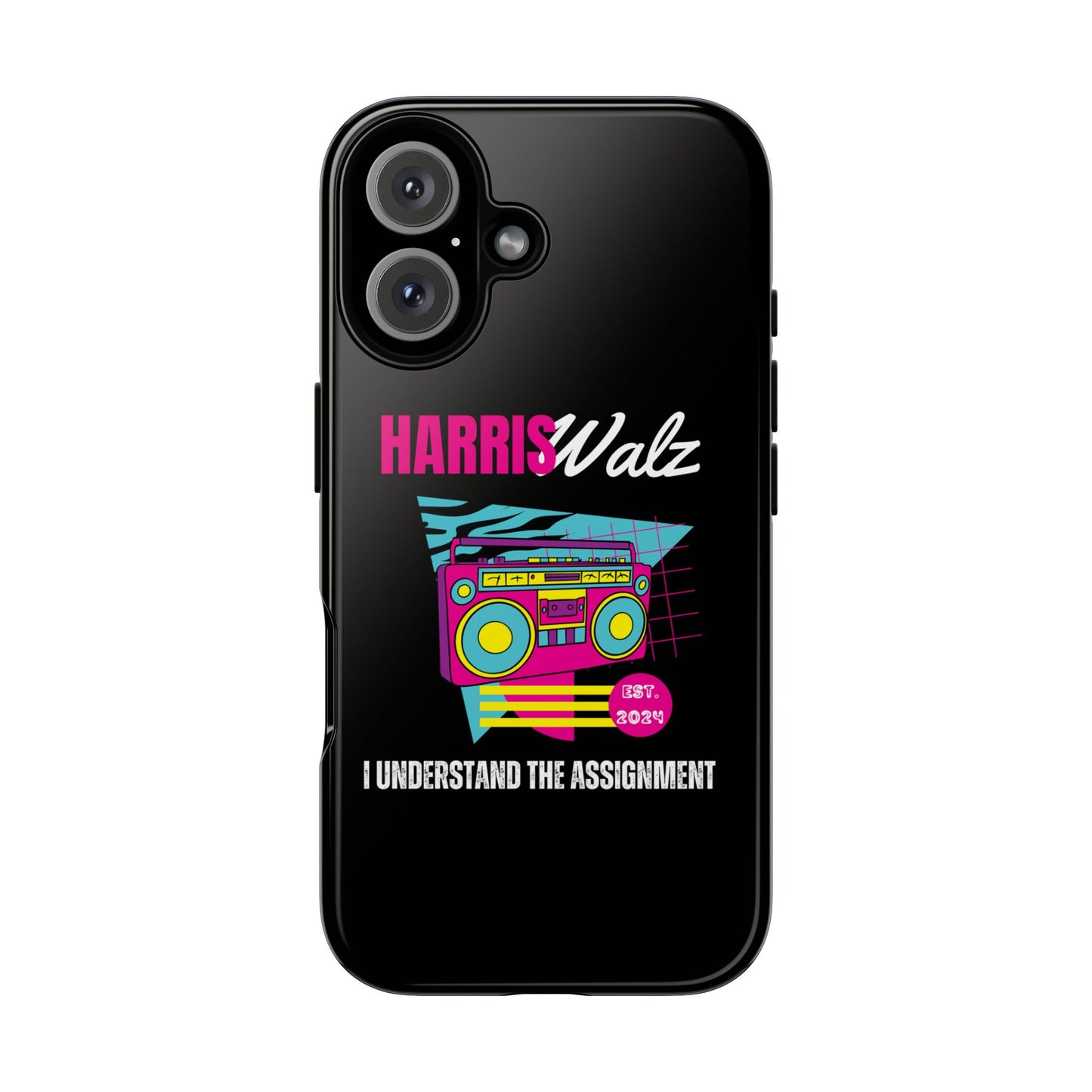 90s Inspired Harris Walz Phone Case